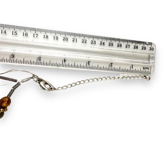 Boho Chic Multi-Layer Beaded Necklace & Bracelet Set Premier Designs Sable EUC - Picture 8 of 11